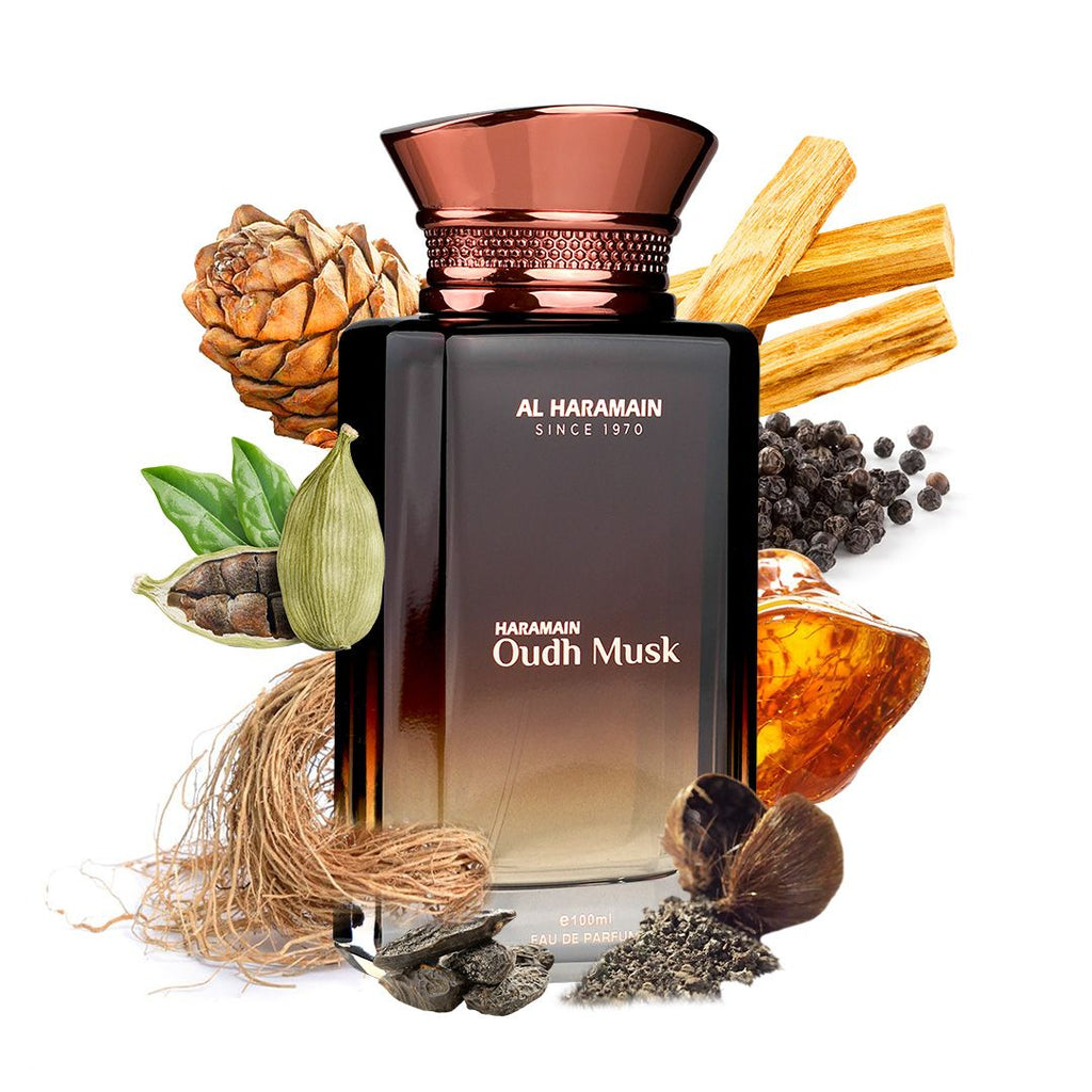 Haramain Oudh Musk, 100ml, Eau De Parfum