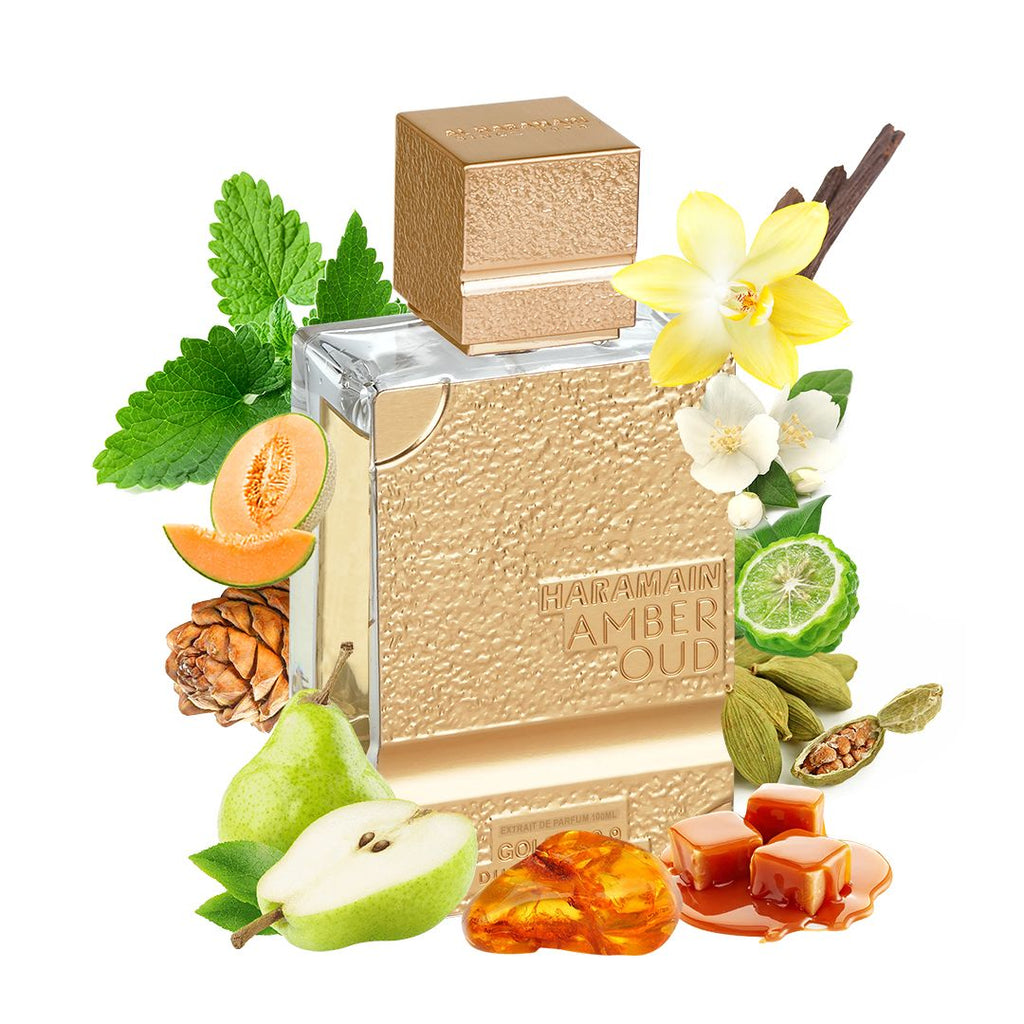 Haramain Amber Oud Gold 999.9 Dubai Edition, 100ml, Extrait De Parfum