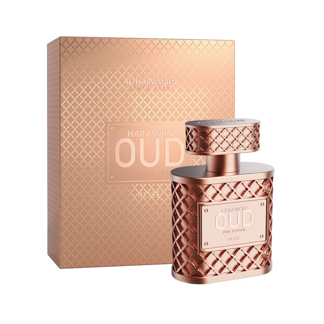 Haramain Oud Rose 30ml, Pure Perfume