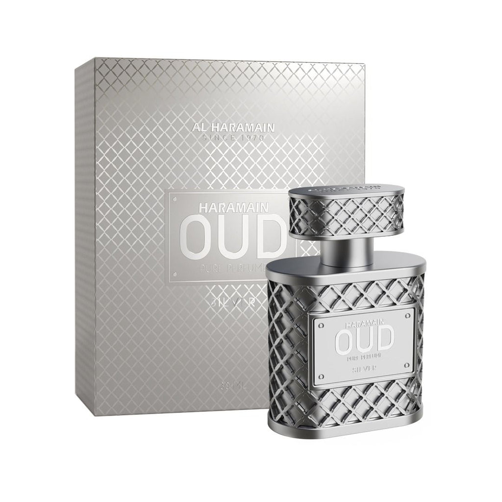 Haramain Oud Silver 30ml, Pure Perfume