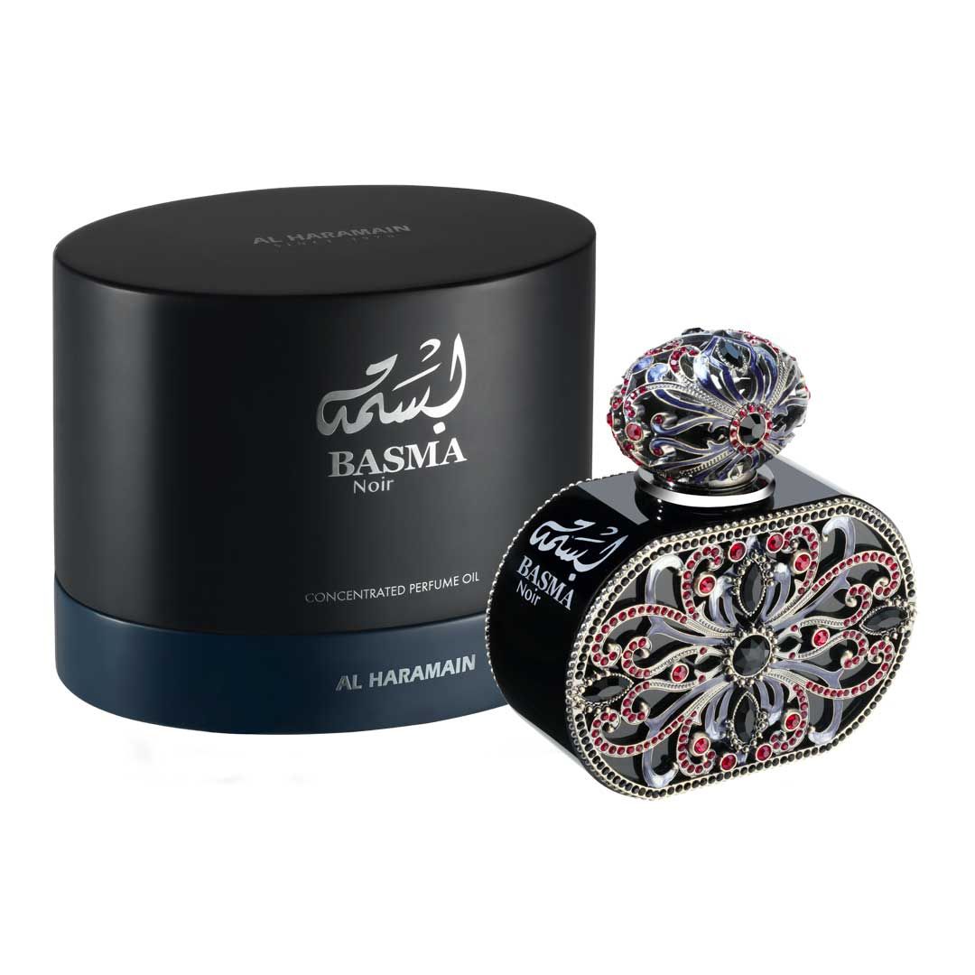 Haramain Basma Noir, 20ml, Concentrated Perfume Oil
